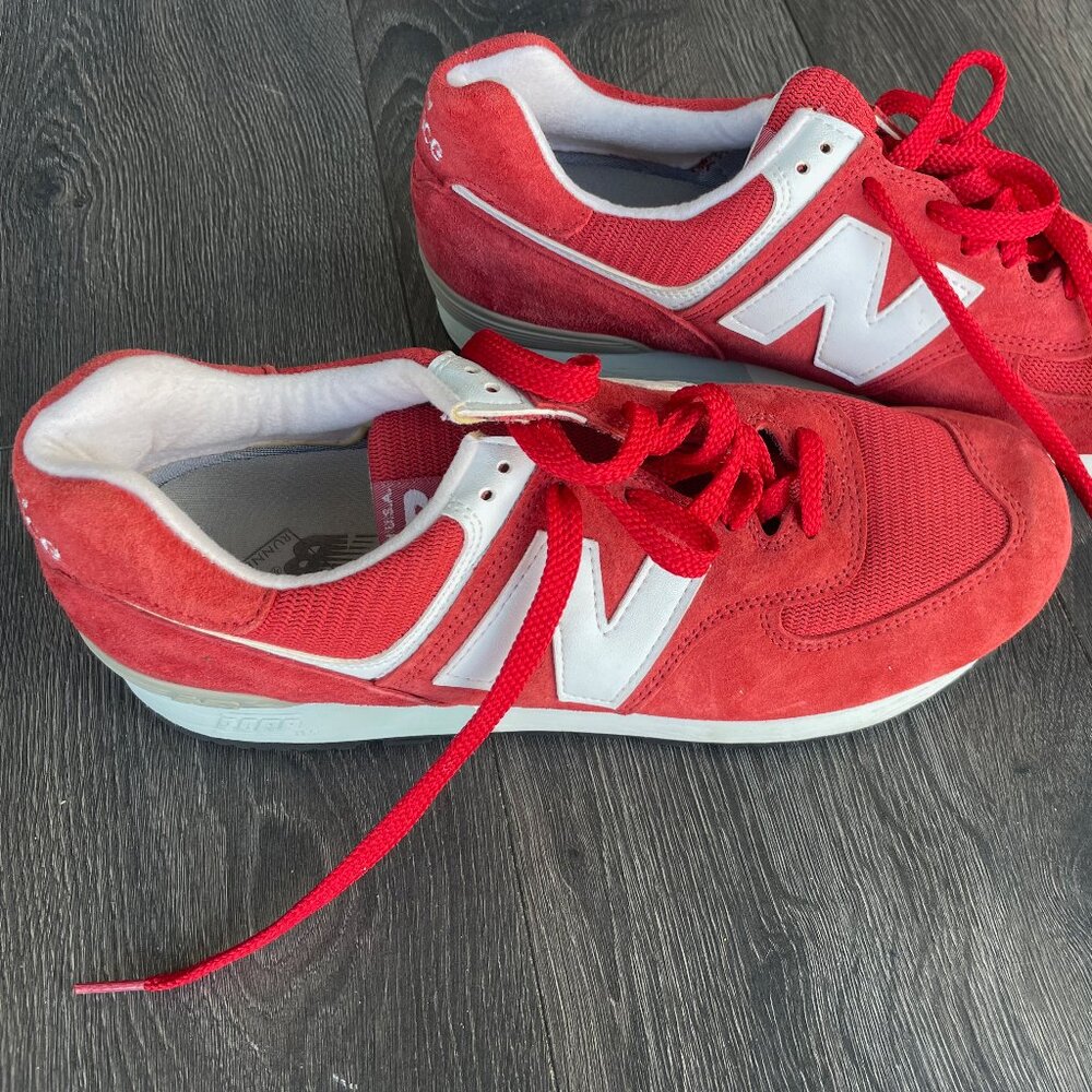 Share Similar items Sponsored See all   Men's New Balance Sneakers - Red/White